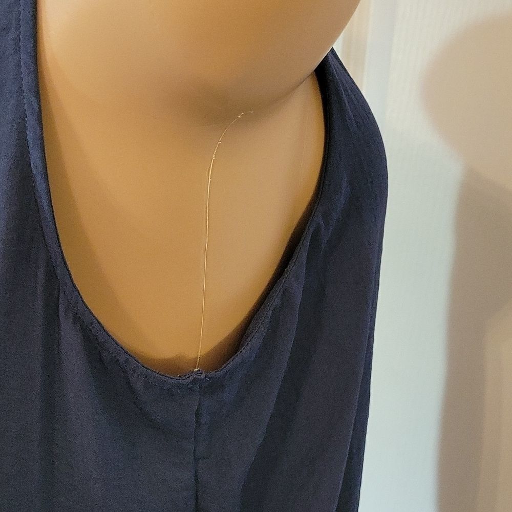 A.N.A NEW APPROACH SLEEVELESS ROUND NECKLINE ZIP CLOSURE TOP - Picture 14 of 15